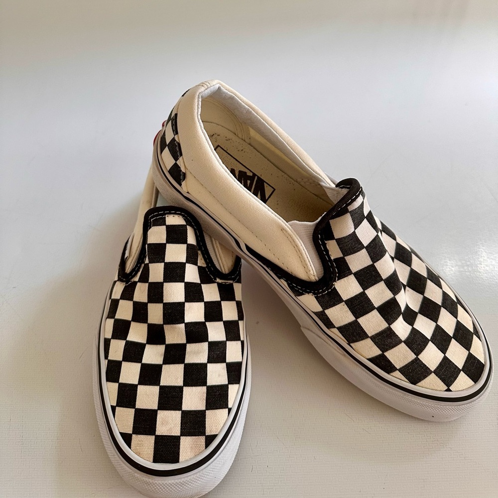 Vans Classic Slip-on Checkerboard Shoe